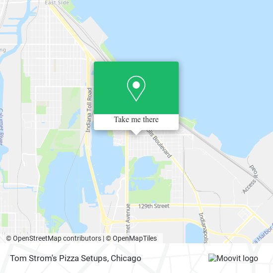 Mapa de Tom Strom's Pizza Setups