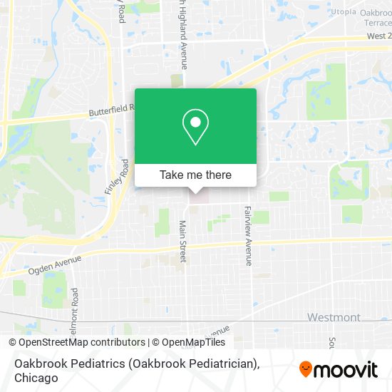 Oakbrook Pediatrics (Oakbrook Pediatrician) map