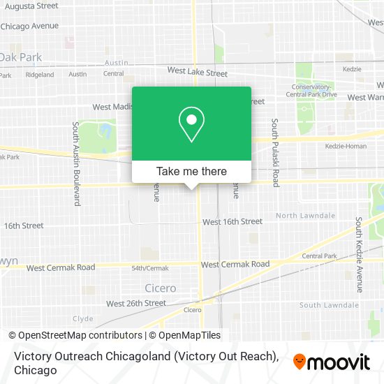 Victory Outreach Chicagoland (Victory Out Reach) map