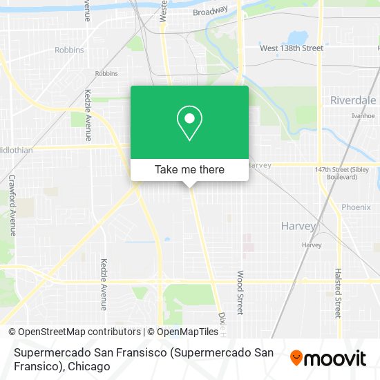 Mapa de Supermercado San Fransisco (Supermercado San Fransico)