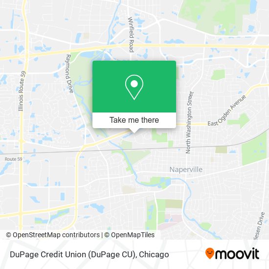 Mapa de DuPage Credit Union (DuPage CU)