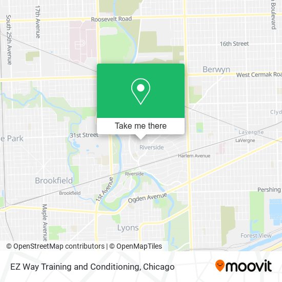 EZ Way Training and Conditioning map