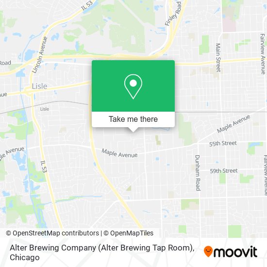 Mapa de Alter Brewing Company (Alter Brewing Tap Room)
