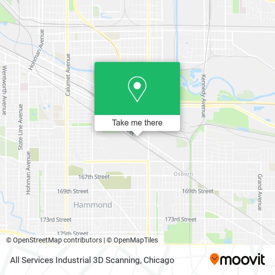 Mapa de All Services Industrial 3D Scanning