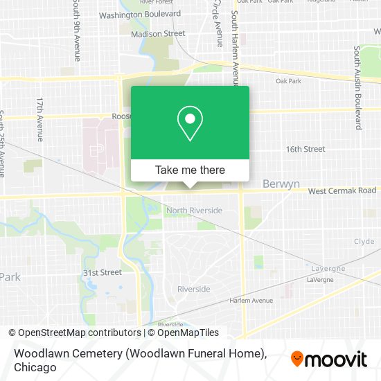 Woodlawn Cemetery (Woodlawn Funeral Home) map