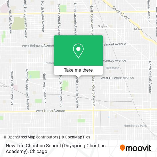 New Life Christian School (Dayspring Christian Academy) map