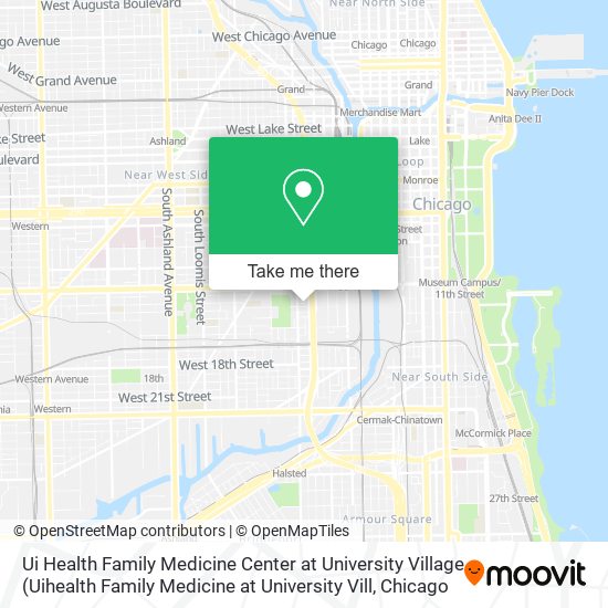 Ui Health Family Medicine Center at University Village map
