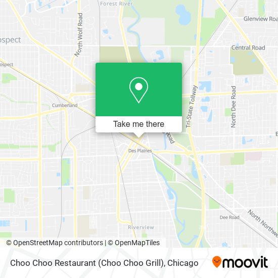 Choo Choo Restaurant (Choo Choo Grill) map