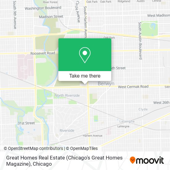 Great Homes Real Estate (Chicago's Great Homes Magazine) map