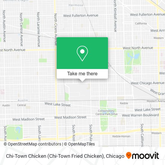 Mapa de Chi-Town Chicken