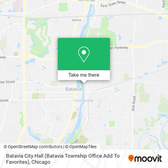 Mapa de Batavia City Hall (Batavia Township Office Add To Favorites)