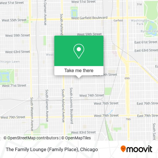 The Family Lounge (Family Place) map