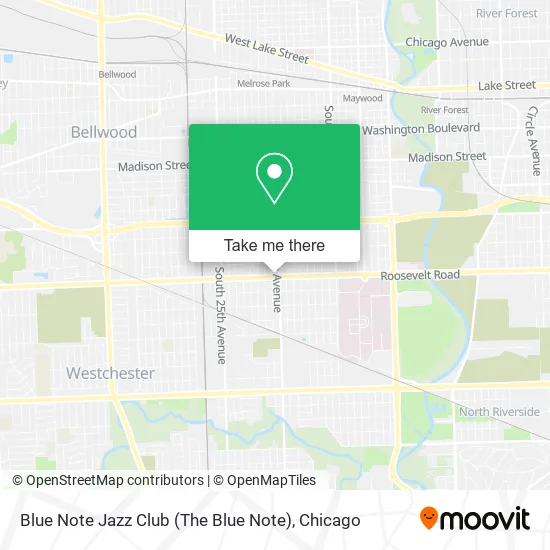Blue Note Jazz Club (The Blue Note) map