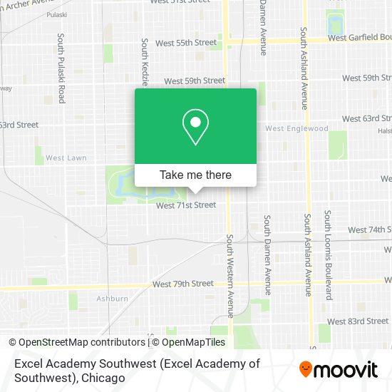 Mapa de Excel Academy Southwest