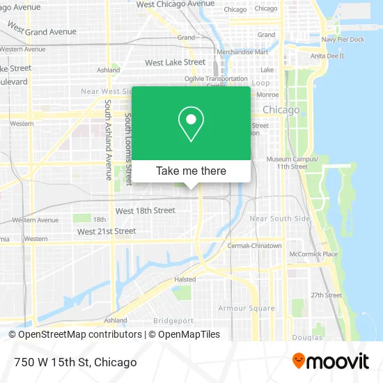 750 W 15th St map