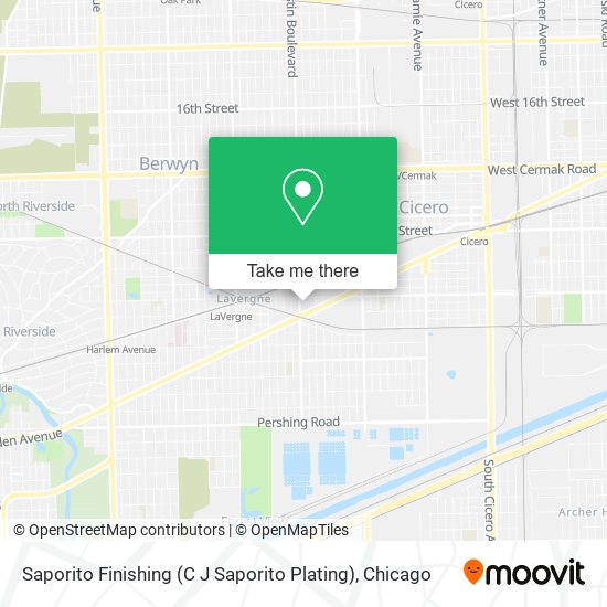 Saporito Finishing (C J Saporito Plating) map