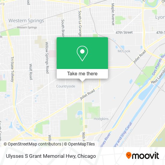 Mapa de Ulysses S Grant Memorial Hwy