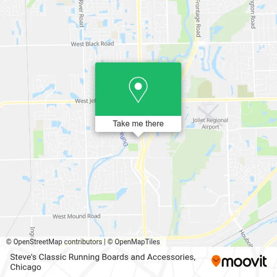 Steve's Classic Running Boards and Accessories map