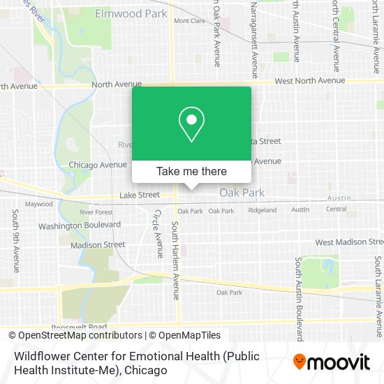 Wildflower Center for Emotional Health (Public Health Institute-Me) map