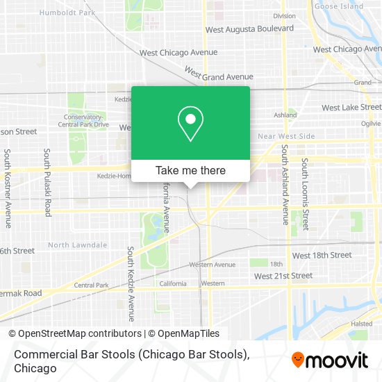Mapa de Commercial Bar Stools (Chicago Bar Stools)