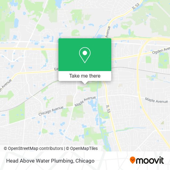 Head Above Water Plumbing map