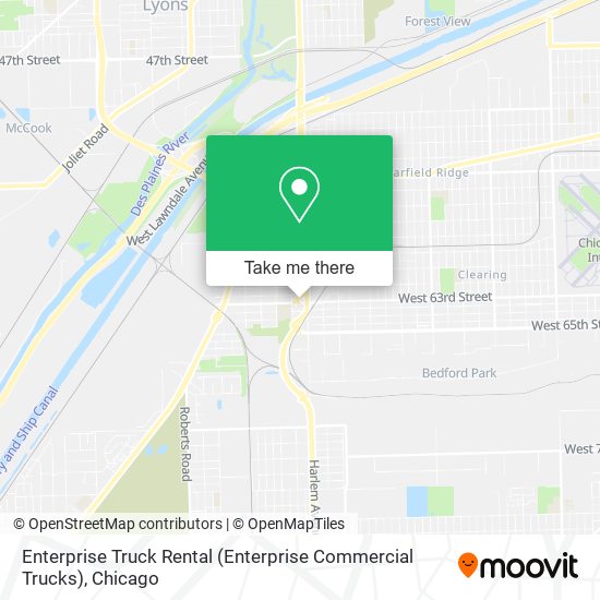 Enterprise Truck Rental (Enterprise Commercial Trucks) map