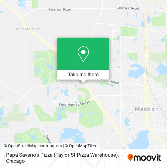 Papa Saverio's Pizza (Taylor St Pizza Warehouse) map