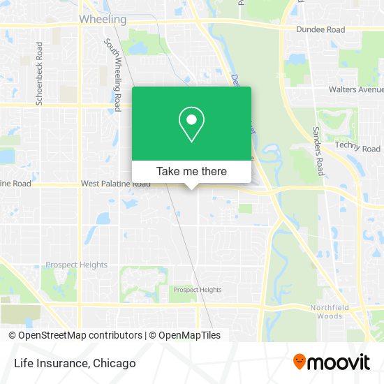 Life Insurance map