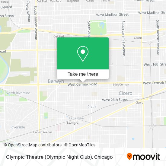 Mapa de Olympic Theatre (Olympic Night Club)