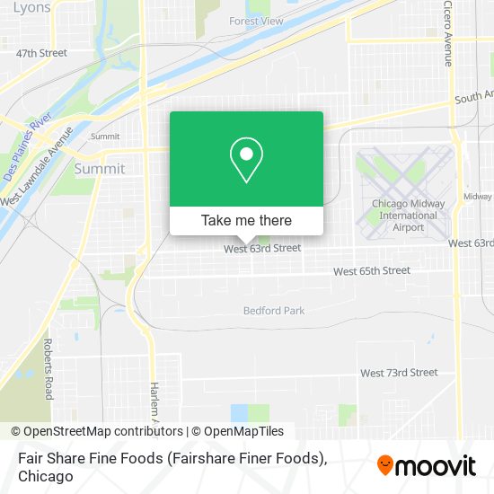 Fair Share Fine Foods (Fairshare Finer Foods) map
