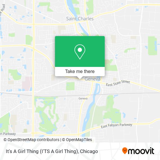 It's A Girl Thing (I'TS A Girl Thing) map