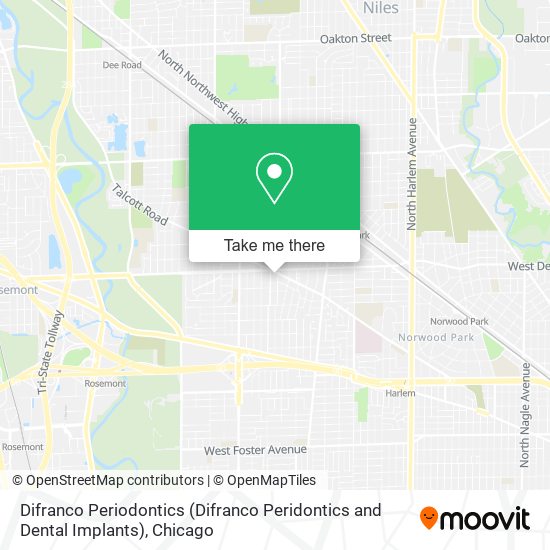 Mapa de Difranco Periodontics (Difranco Peridontics and Dental Implants)