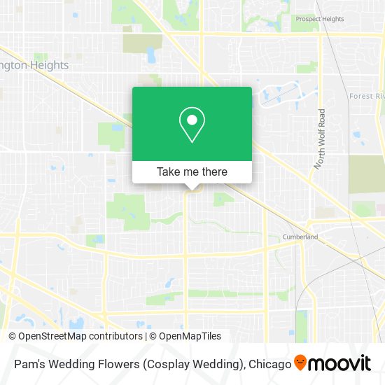 Pam's Wedding Flowers (Cosplay Wedding) map