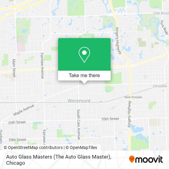 Mapa de Auto Glass Masters (The Auto Glass Master)