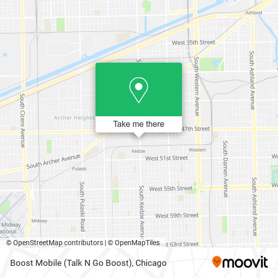 Boost Mobile (Talk N Go Boost) map