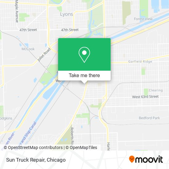 Sun Truck Repair map