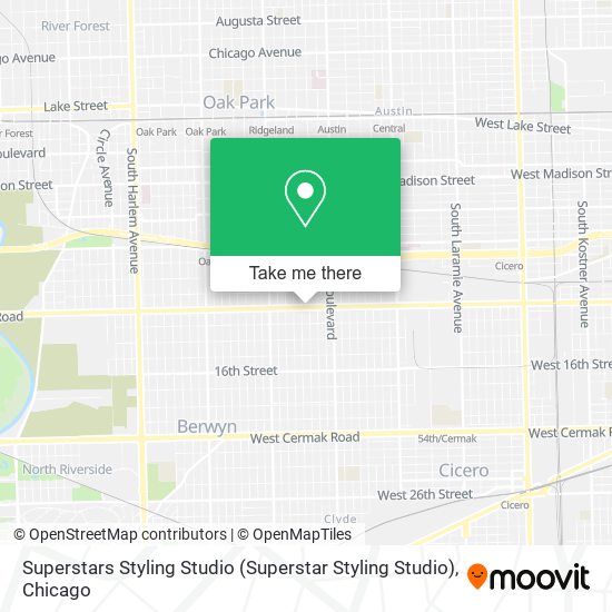 Mapa de Superstars Styling Studio (Superstar Styling Studio)