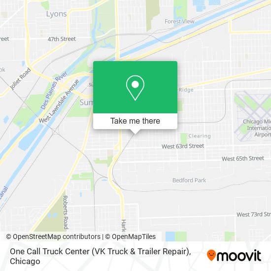 One Call Truck Center (VK Truck & Trailer Repair) map