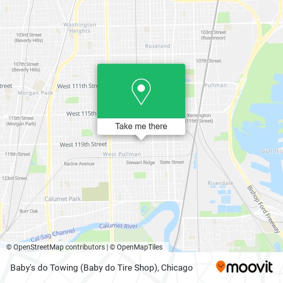 Baby's do Towing (Baby do Tire Shop) map