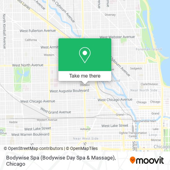 Mapa de Bodywise Spa (Bodywise Day Spa & Massage)