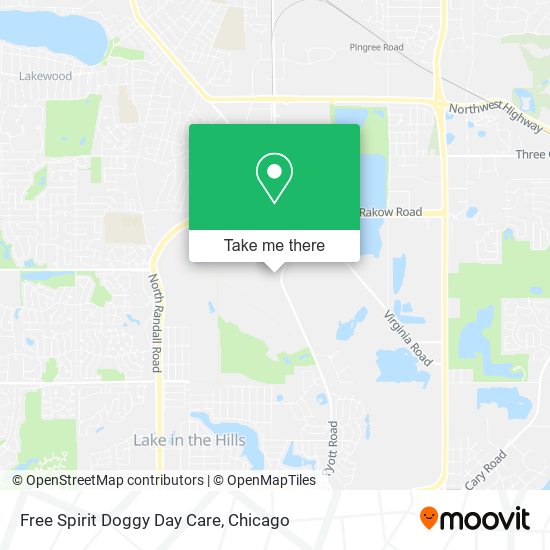 Mapa de Free Spirit Doggy Day Care