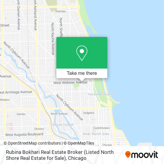Rubina Bokhari Real Estate Broker (Listed North Shore Real Estate for Sale) map