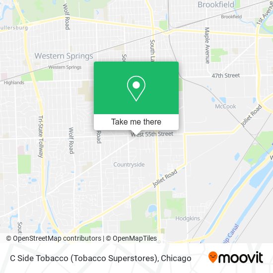 C Side Tobacco (Tobacco Superstores) map