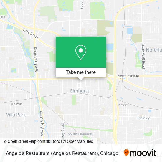 Mapa de Angelo's Restaurant (Angelos Restaurant)