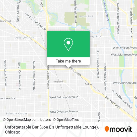 Mapa de Unforgettable Bar (Joe E's Unforgettable Lounge)