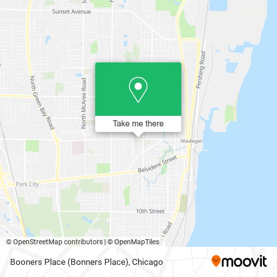 Booners Place (Bonners Place) map