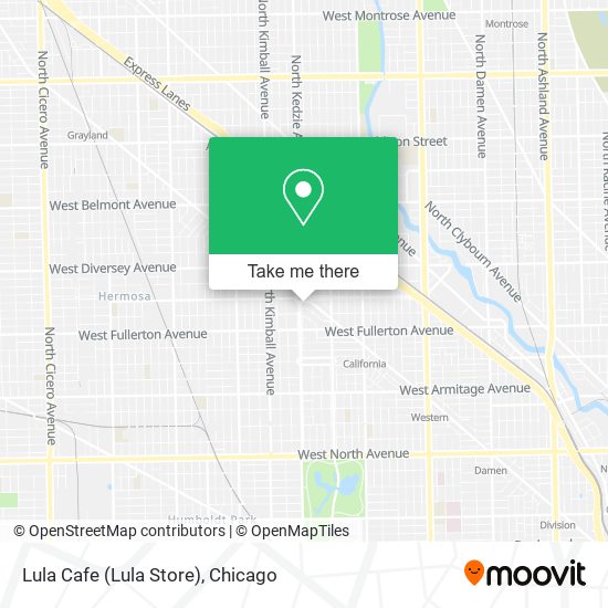 Mapa de Lula Cafe (Lula Store)