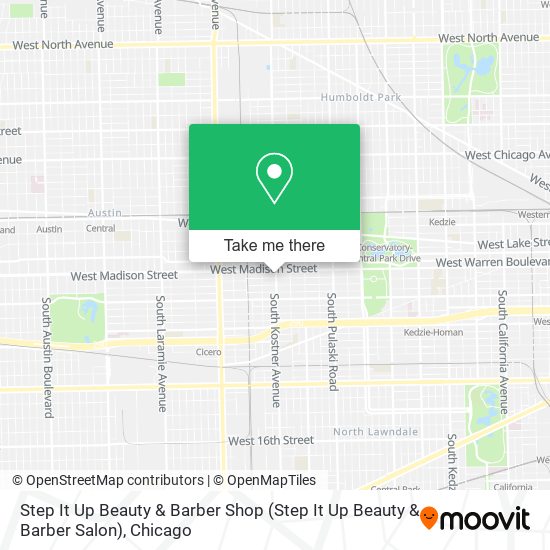 Step It Up Beauty & Barber Shop map