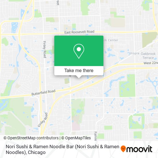 Mapa de Nori Sushi & Ramen Noodle Bar (Nori Sushi & Ramen Noodles)