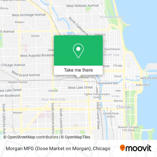 Morgan MFG (Dose Market on Morgan) map